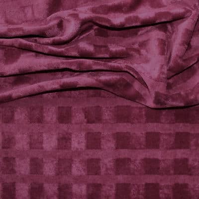 Purple Velvet fabric 