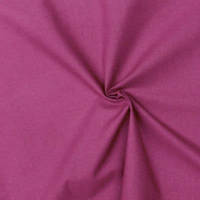 Cretonne fabric - plain dahlia purple
