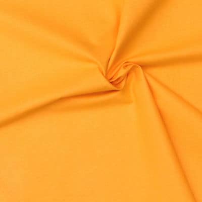 Cretonne fabric - plain buttercup yellow