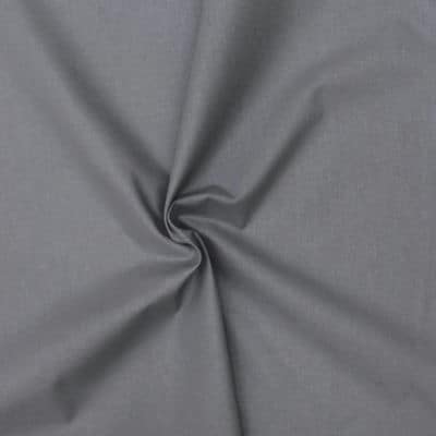 Cretonne fabric - plain flannel grey
