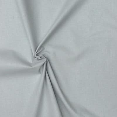 Cretonne fabric - plain cloudy grey 