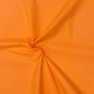 Katoen Cretonne oranje