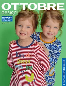 Magazine de couture Ottobre design Enfant - printemps 1/2016
