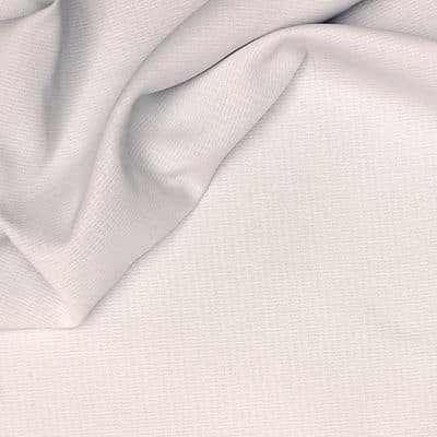 Opcifierende  stof met linnen aspect wit