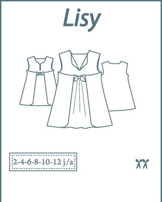 Patron de robe pour enfant "Lisy"