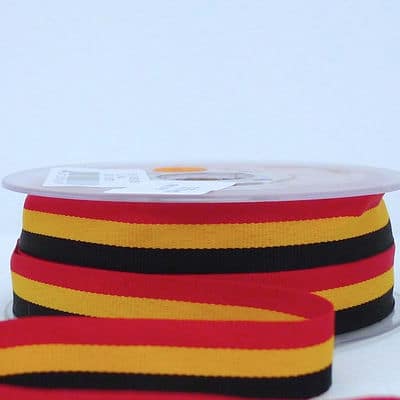 Belgian tricolor ribbon