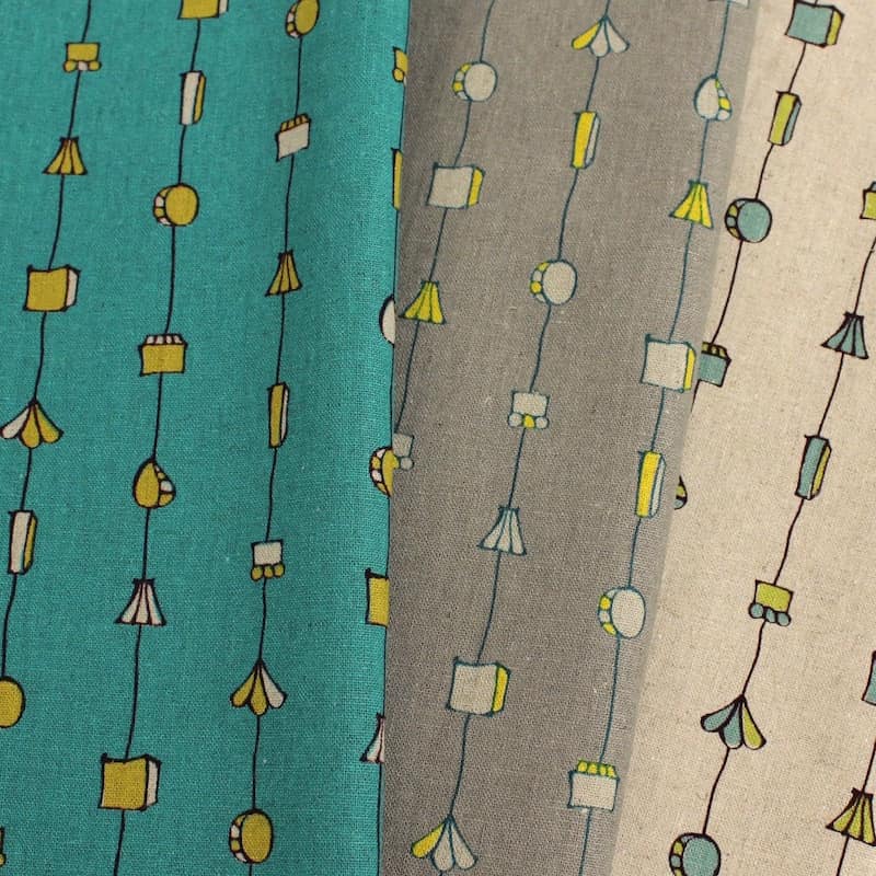 Japanese fabric with owl pattern
