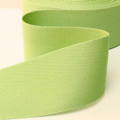 Green woven strap