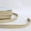 Beige piping cord imitation leather