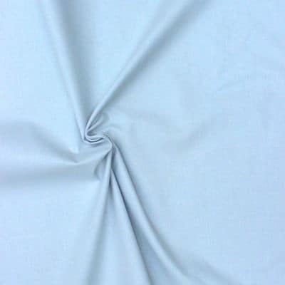 Cretonne fabric - plain sky blue