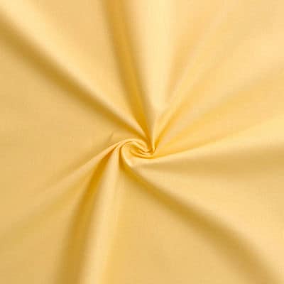 Cretonne fabric - plain chick yellow 