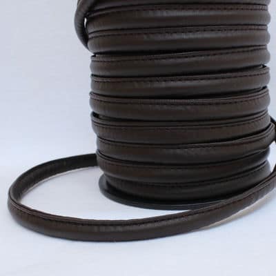 Dark brown imitation leather rope