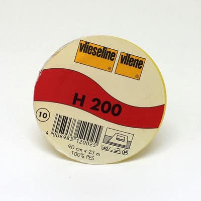 Viseline thermocollante noire H200