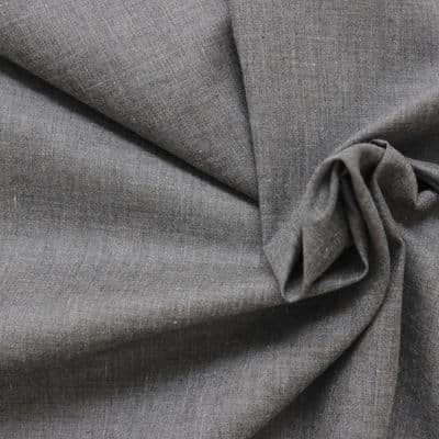 Tissu fin pour costume gris chiné