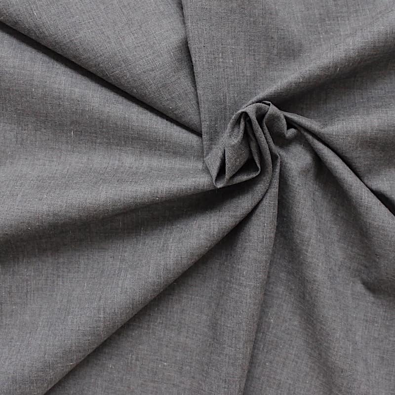 Tissu fin pour costume gris chiné