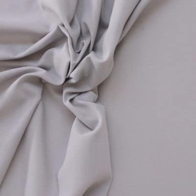 Tissu doublure en coton et polyester gris