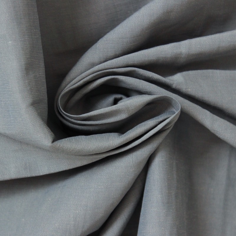 Tissu en matières mélangées gris cendre