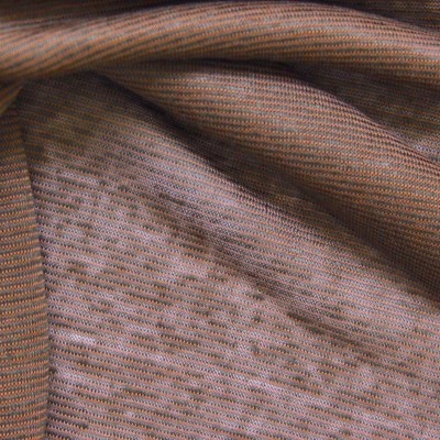 Orange light knitwear fabric
