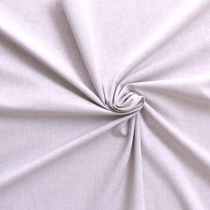 Mottled cotton fabric - grey 