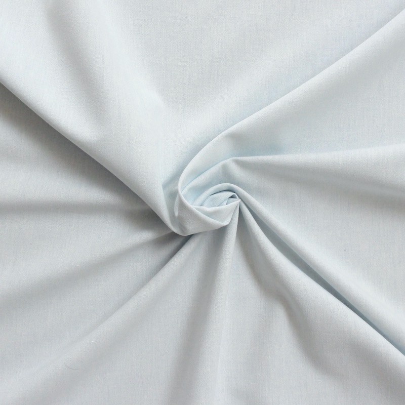 Mottled cotton fabric - sky blue