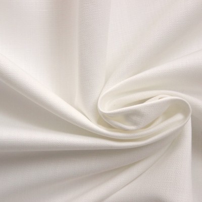 Tissu en coton blanc cassé