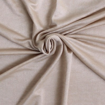 Fabric in cotton and viscose - golden beige 