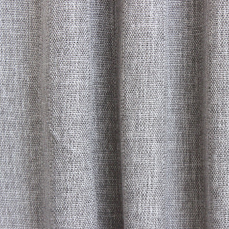 Tissu opacifiant grande largeur effet lin gris 