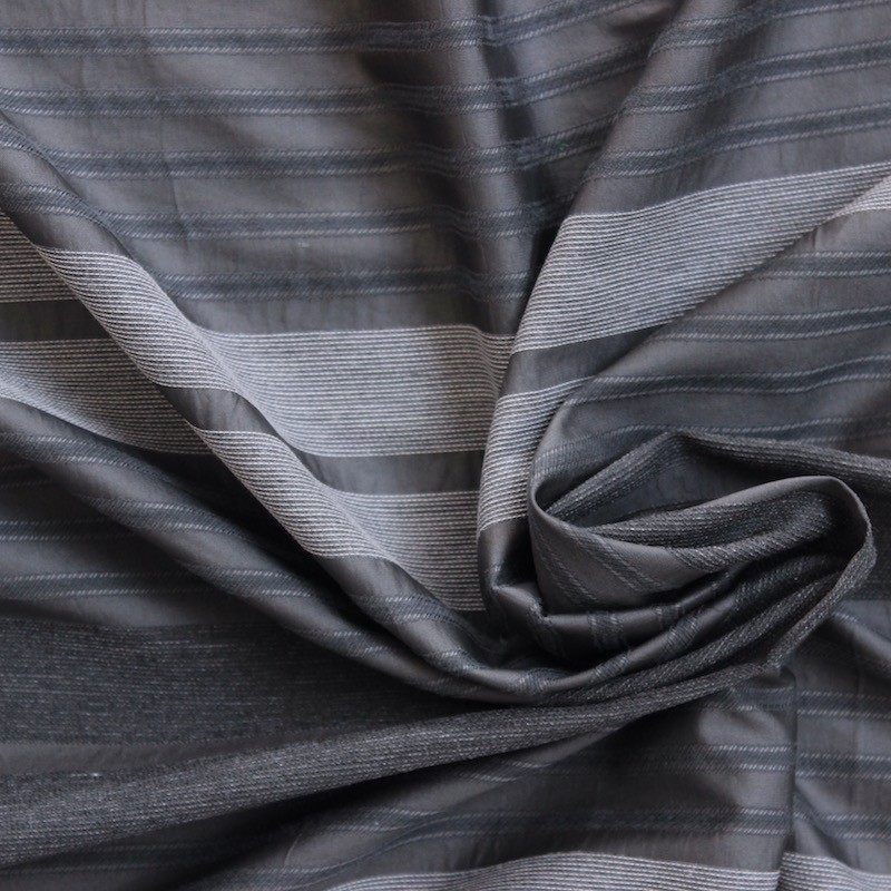 Striped apparel fabric