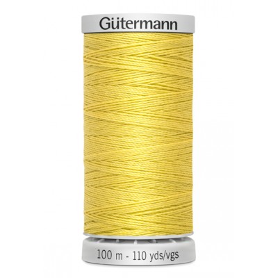 Fil à coudre extra fort jaune Gütermann 327