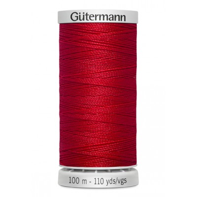 Fil à coudre extra fort rouge Gütermann  156