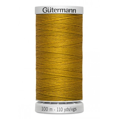 Fil à coudre extra fort jaune Gütermann 412
