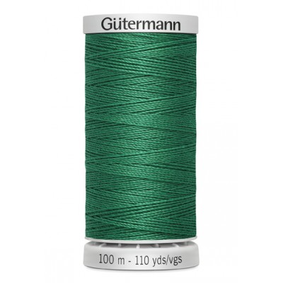 Fil à coudre extra fort vert Gütermann 402