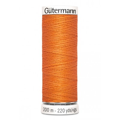 Fil à coudre orange Gütermann 285