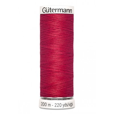 Fil à coudre rouge Gütermann 383