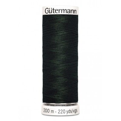 Green sewing thread Gütermann 402