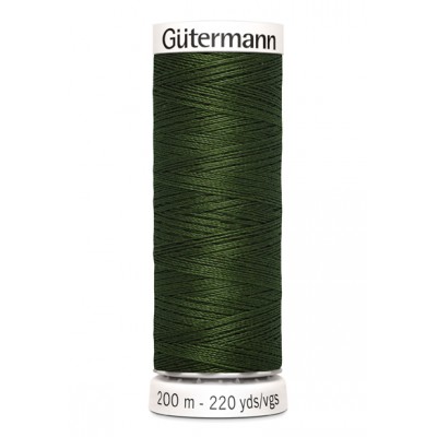 Fil à coudre vert Gütermann 597