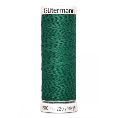 Fil à coudre vert Gütermann 915