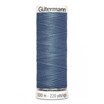 Fil à coudre bleu Gütermann 76