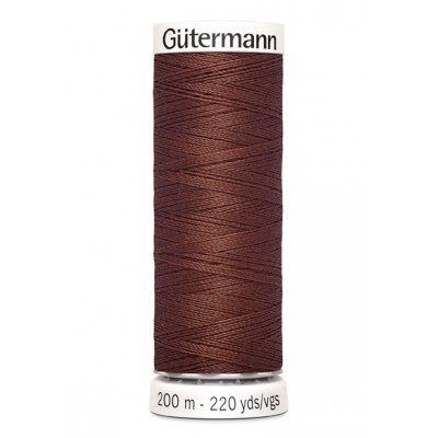 Brown sewing thread Gütermann 160