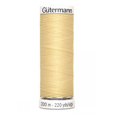 Yellow sewing thread Gütermann 325