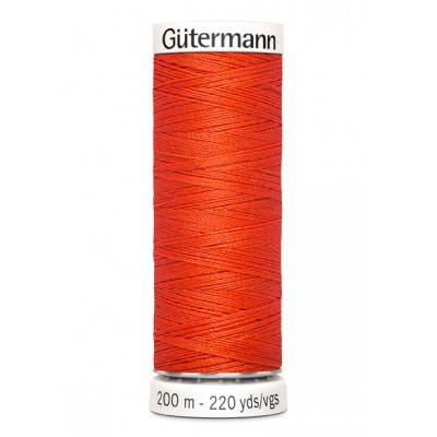 Fil à coudre orange Gütermann 155