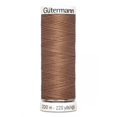 Brown sewing thread Gütermann 444