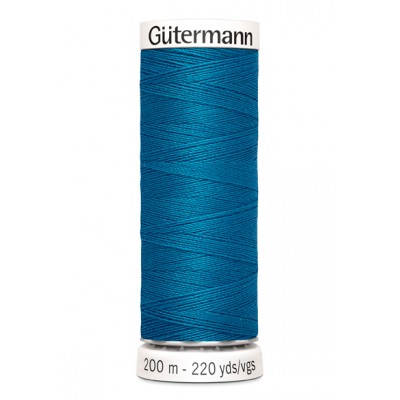 Blauwe naaigaren Gütermann 25