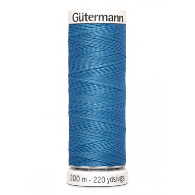 Fil à coudre bleu Gütermann 965