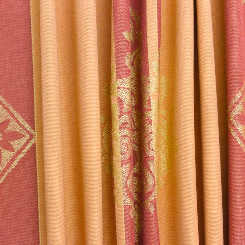 Coupon van 3m stof Provençal-stijl met strepen