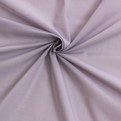Polyester cotton veil fabric - lilac 110g