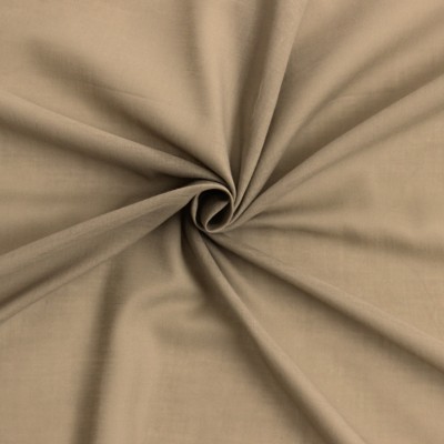 Voile de coton polyester ficelle 120gr