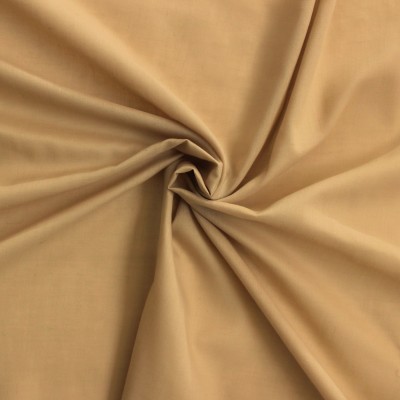 Veil in cotton and polyester - beige 