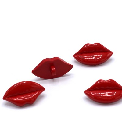 Bouton "red lips"