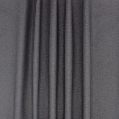 Tissu en coton uni gris
